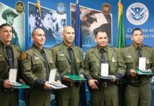 Border Patrol Recognizes Deserving Law Enforcement Officers