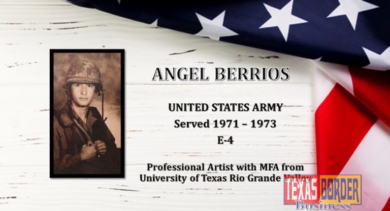 Army Veteran Angel Berrios leads Pledge of Allegiance