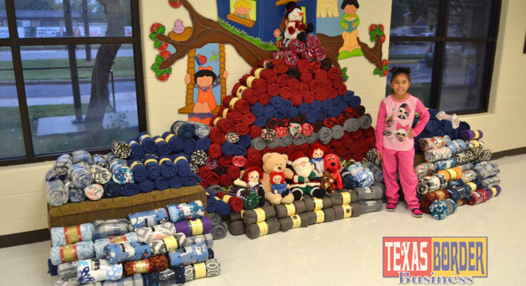 Elementary Student’s Compassion keeps many Warm this Winter