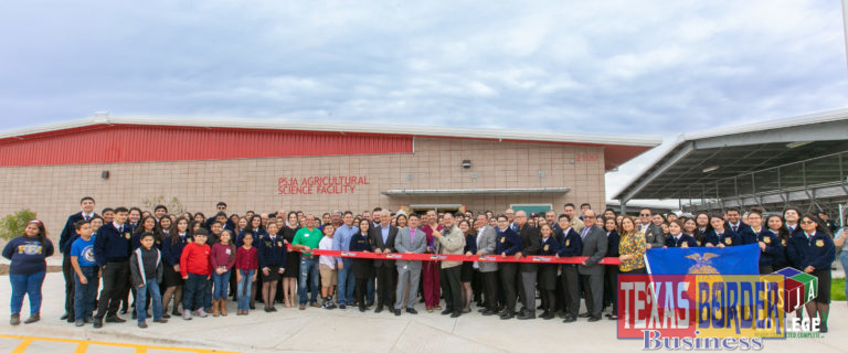 PSJA ISD, City of Pharr host ribbon-cutting ceremony for new PSJA Agricultural Science Facility