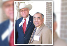 From L-F: Mercurio Martinez, AHEC Board Chair and Blas Castaneda.