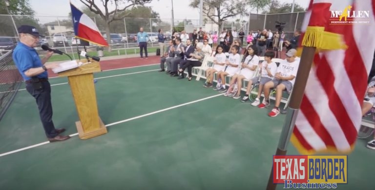Travis Tennis Courts in McAllen undergo makeover