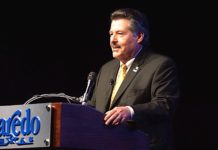 Laredo Mayor Pete Saenz delivered the State of the City address