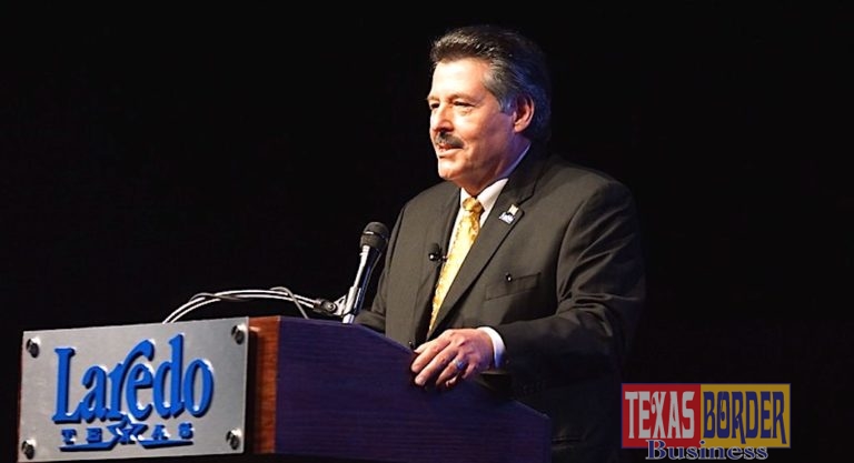 Laredo Mayor Pete Saenz delivered the State of the City address