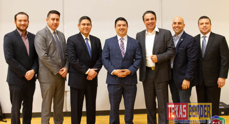Dean of Texas A&M Law School visits with PSJA students