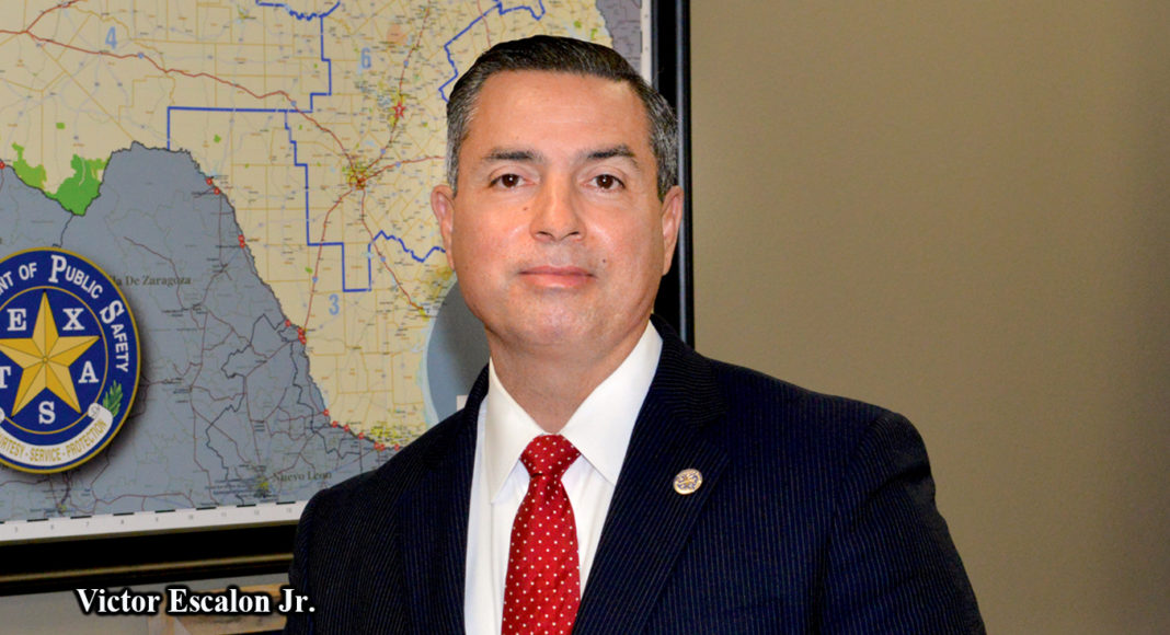 Victor Escalon Jr., Regional Director for the Department of Public Safety South Texas Region