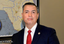 Victor Escalon Jr., Regional Director for the Department of Public Safety South Texas Region