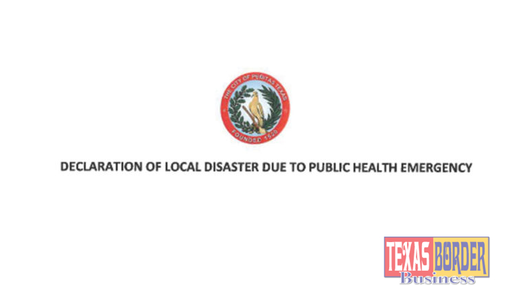 Peñitas Mayor Rigo Lopez Issues Declaration of Disaster and Public Health Emergency