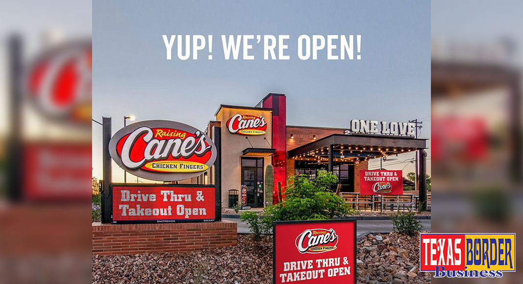 Raising Cane S Chicken Fingers Curbside Specials Texas Border Business
