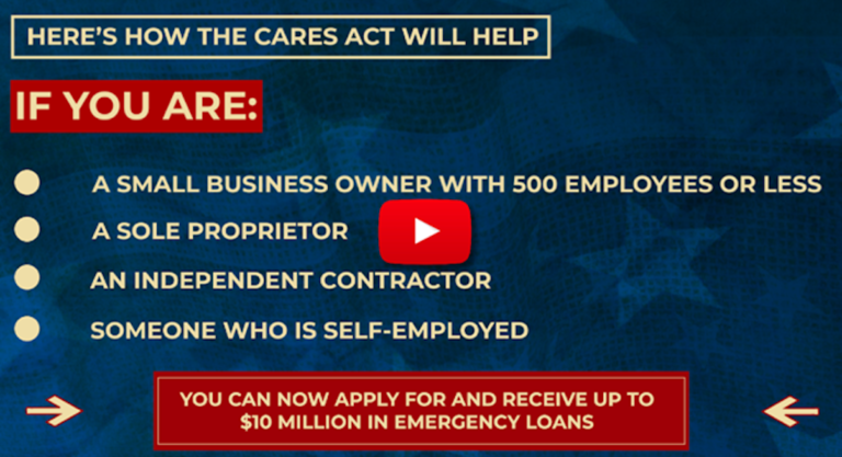Sen. Cruz: How the CARES Act Helps Small Businesses