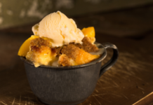Cowboy Chicken giving away free Peach Cobbler through April 30