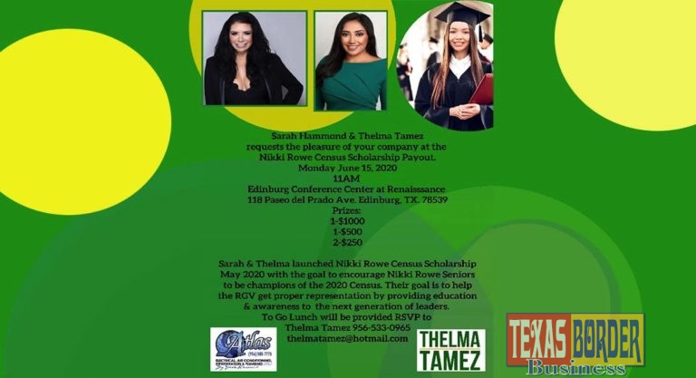 Nikki Rowe High School 2020 U.S. Census Scholarship