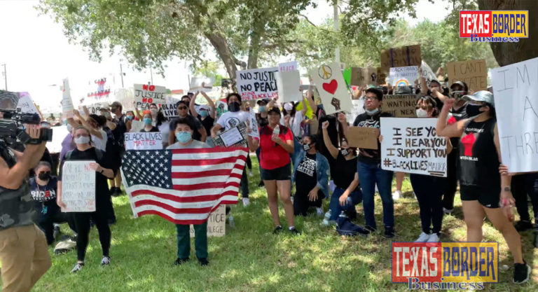 WATCH: George Floyd ‘Black Lives Matter’ Peaceful Demonstration, McAllen TX