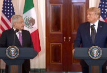 President Trump Delivers a Joint Press Statement with the President of the United Mexican States