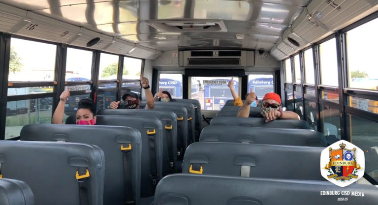 WATCH: Edinburg CISD Transportation Department developing some of the new safety and health procedures