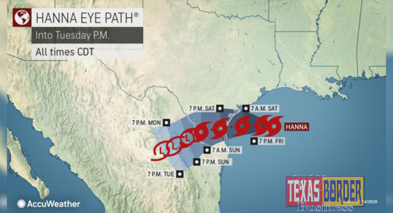 Texas coast on alert as Tropical Storm Hanna closes in