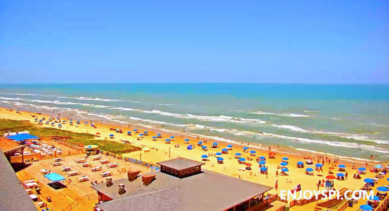 South Padre Island Showing Exemplary Social Distancing on the Beach #LiveFromSPI