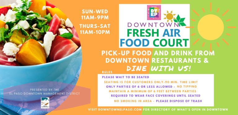DMD’s Fresh Air Food Court Returns to Support Downtown Restaurants by Offering Additional Seating Until End of Year