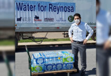 In an effort to aid Reynosa community in their time of need, the City of McAllen, McAllen Chamber of Commerce, the McAllen Economic Development Corporation & the McAllen Hidalgo-Anzalduas International Bridge, with the support of the Mexican Consulate in McAllen are coordinating efforts to send one trailer full of cases of drinking water for the people of Reynosa.