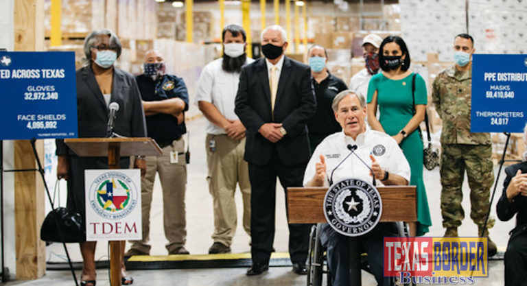 Governor Abbott Provides Update On PPE Distribution To Texas Schools