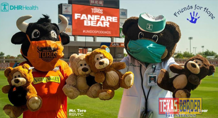 RGV FC Teams with Friends for Hope to Donate Money and Smiles to Local Pediatric Cancer Patients