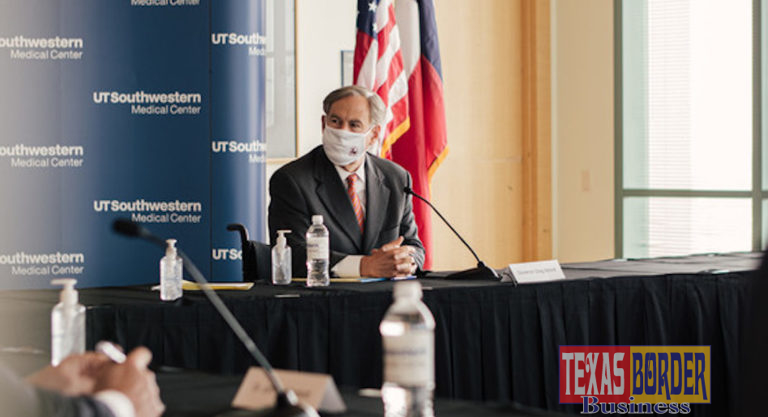 Governor Abbott Holds Roundtable On Upcoming Flu Season At UT Southwestern Medical Center In Dallas