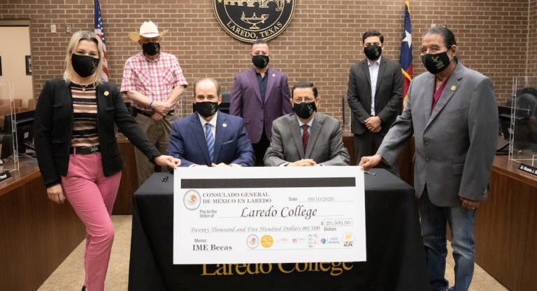 Laredo College Receives Donation from the Government of Mexico