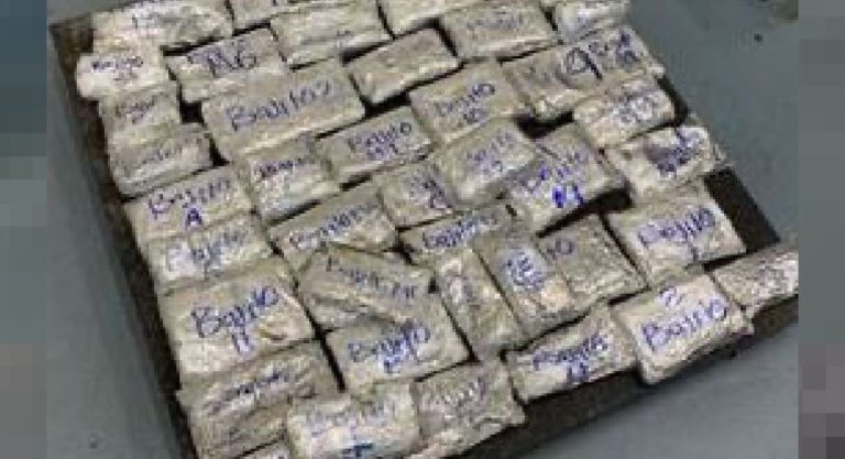 Agents Discover Hard Narcotic at Checkpoint