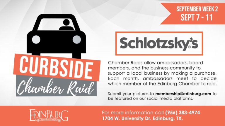 Edinburg Chamber to Support 4 Locally Owned Businesses During Chamber Raid Event