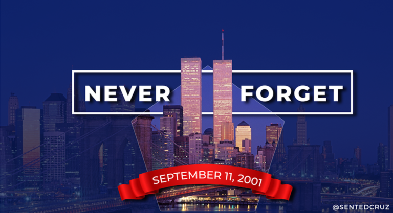 Sen. Cruz, Reps. Gonzalez and Vela separately issued statements in remembrance of the 19th Anniversary of 9/11 Terrorist Attack