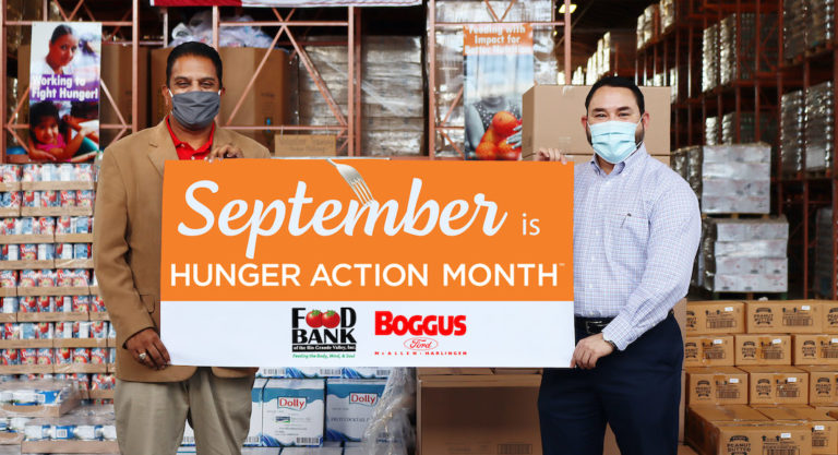 Food Bank RGV Partners with Boggus Auto Group for First Sunset Distribution