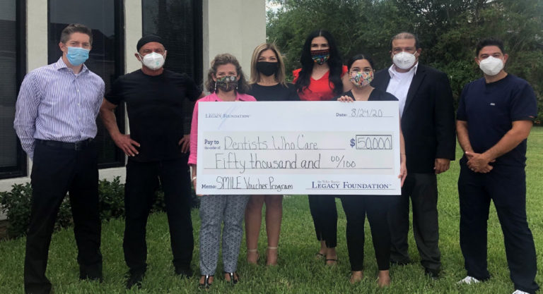 Dentists Who Care announces $50,000 gift from The Valley Baptist Legacy Foundation
