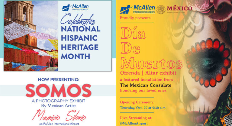 McAllen International Airport hosting “Somos” and “Día de Muertos” Exhibits