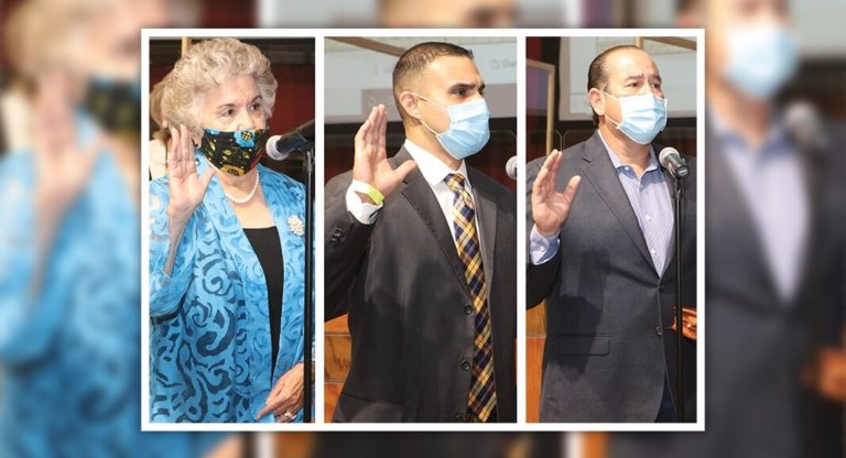 Edinburg CISD hosts swearing-in ceremony for three Board of Trustees