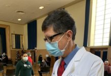 Driscoll begins vaccinating against COVID-19