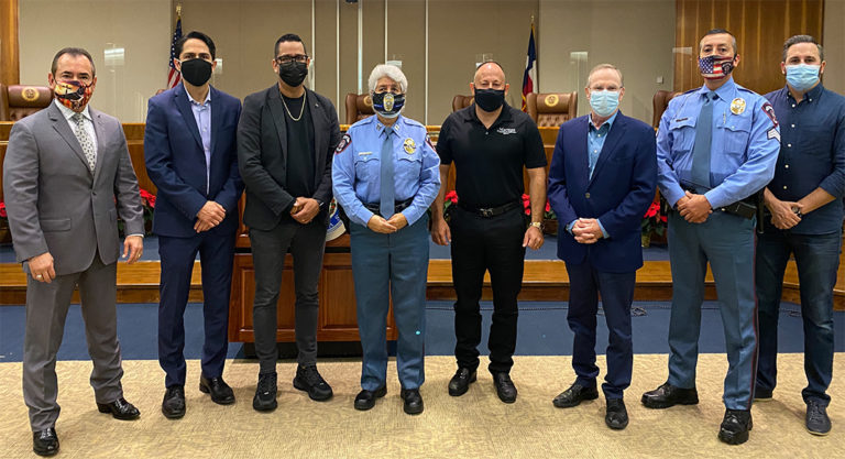 Martinez Furniture, Vital Church Partner with City of McAllen for Christmas Gift to McAllen Police Officers