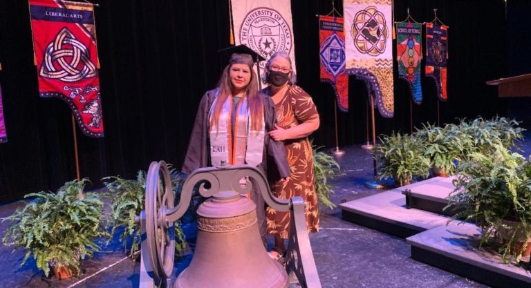 UTRGV grad to ring the traditional bell in honor of her mother, a cancer survivor