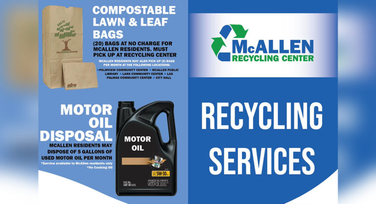 McAllen Public Works Opens Recycling Center Citizen Drop-Off Facility
