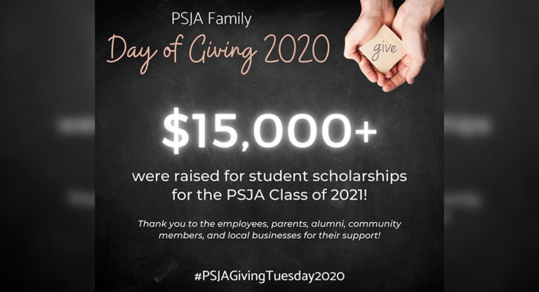 More than $15K raised during first-ever PSJA Family Day of Giving 2020 virtual fundraiser
