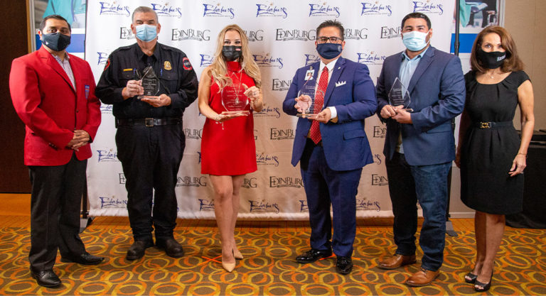The Edinburg Chamber honors leaders during a virtual awards ceremony
