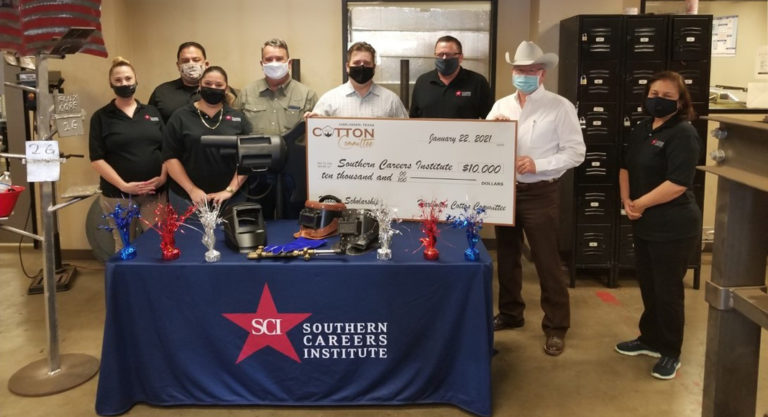 Harlingen Cotton Committee Awards First Bale Scholarships to Students at Southern Careers Institute’s Harlingen campus