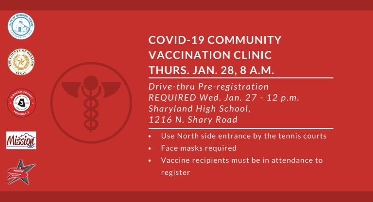 Mission to host community vaccine clinic