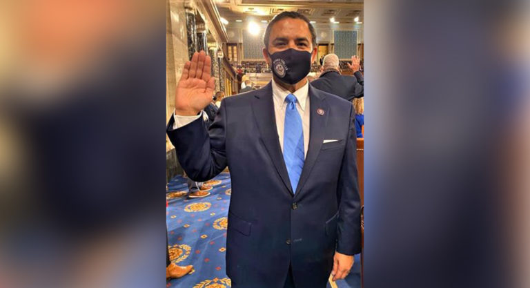 Rep. Cuellar is Sworn Into 117th Congress