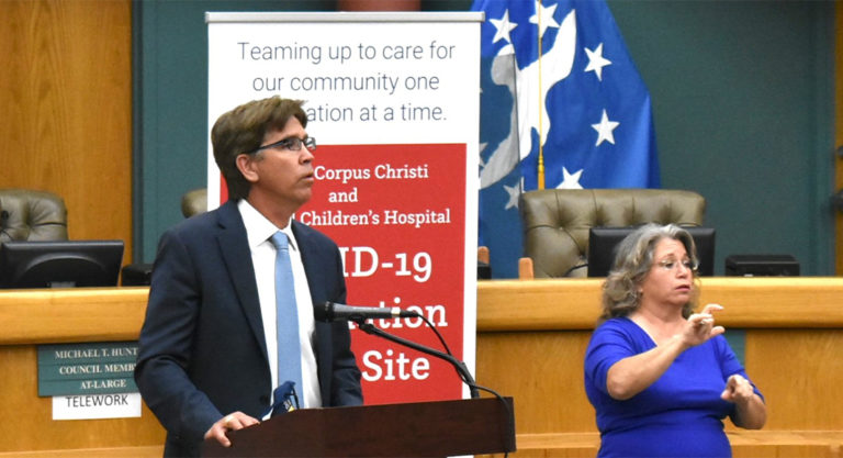 Driscoll, City team up for COVID-19 Vaccination Site