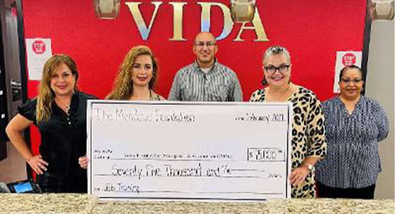 VIDA Receives $75,000 from The Meadows Foundation Grant provides low-income women training for high-demand jobs