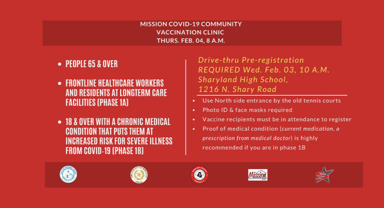 Mission to host second vaccine clinic
