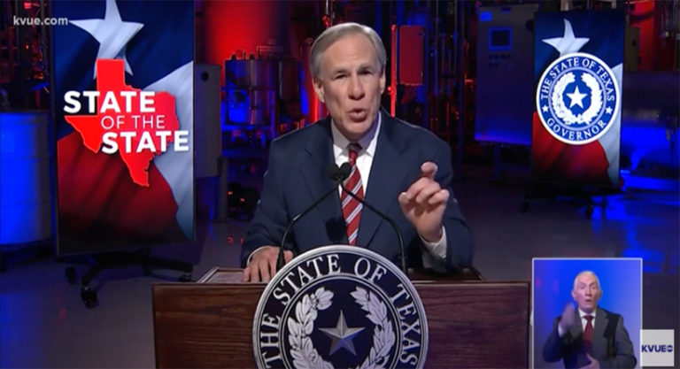 Governor Abbott Delivers 2021 State of The State Address