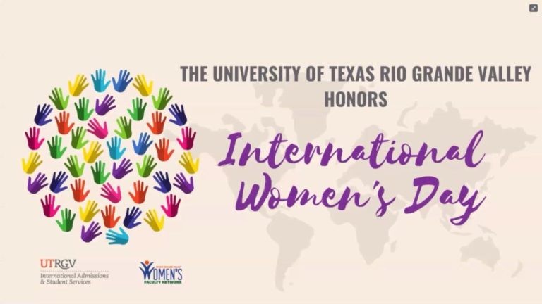 UTRGV commemorates International Women’s Day with virtual event