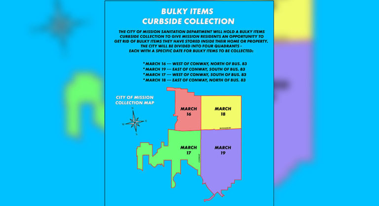 Mission Hosts Bulky items Curbside Collection