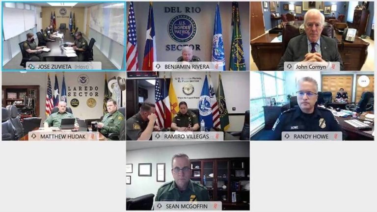 Cornyn Receives Briefing from All Five Texas Border Patrol Sectors
